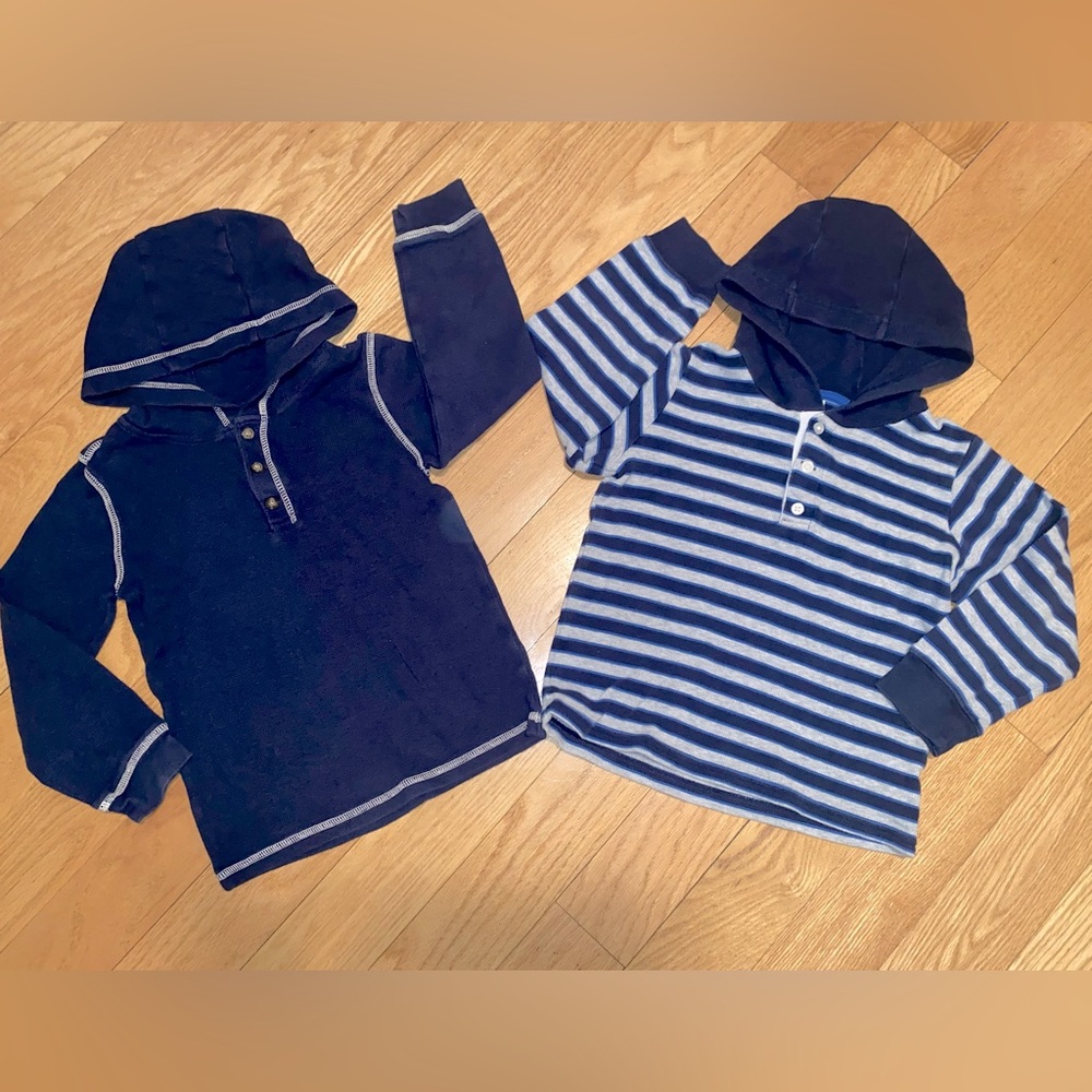 Thermal Hooded Henley Tops (2)